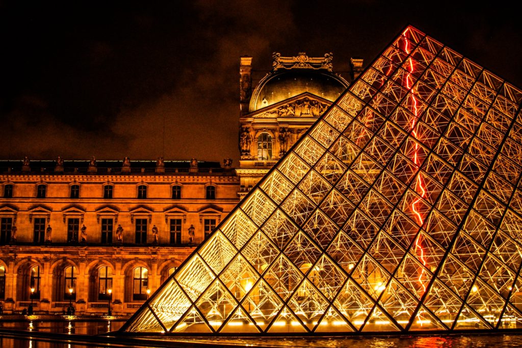 the louvre, paris, france